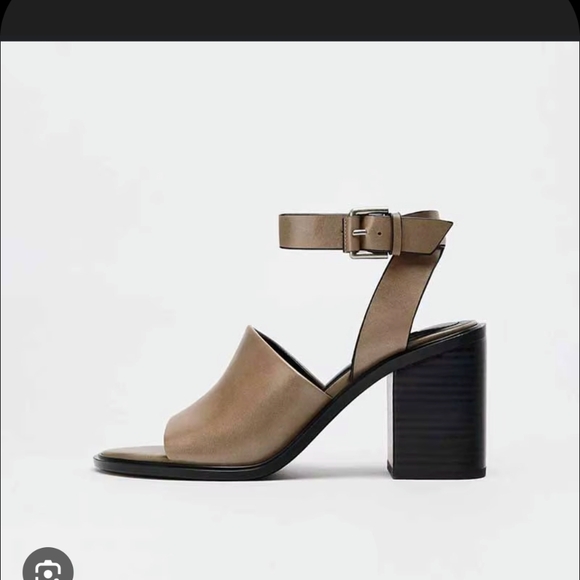 Elegant Tan Women's Sandals - Picture 2 of 11